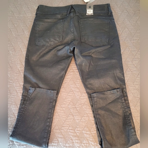 G-Star Raw Lynn Mid Waist Skinny Black Jeans Women's Size 30x32 - Picture 1 of 6